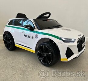 Detské elektrické autíčko RS6 polícia