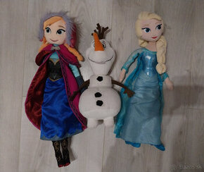 Anna,Elsa a Olaf babiky