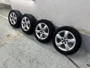 Original Škoda disky 5x100 r15 + nové pneu 195/55 r15