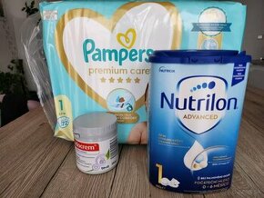 Predam Nutrilon, sudokrem a plienky pampers