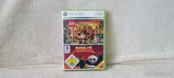 Lego Indiana Jones+Kung fu panda pre xbox360