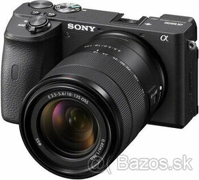 Predám Sony a6600 + Sony E objektiv 18-135mm f3,5-5,6