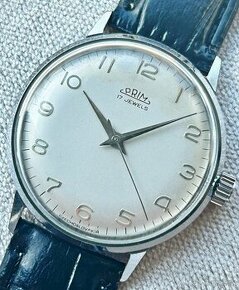 Československé Retro Vintage hodinky PRIM Elegant Chrom 1966 - 1