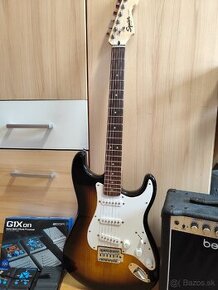 Fender squier strat + combo + multiefekt