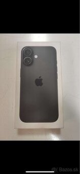 Apple Iphone 16 8GB/256GB Black NOVY