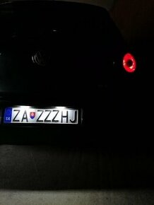 LED ŠPZ / VW Golf, Passat, Polo, Superb, Seat Ibiza, Leon