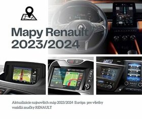 Navigacia Renault mapa 2024 SD karta 11.25 NEW aktualizácia - 1