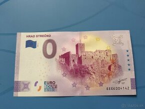 0€ bankovka Strečno ANNIVERSARY