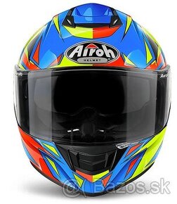 Moto helma Airoh ST 501 Thunder Blue Gloss v. L