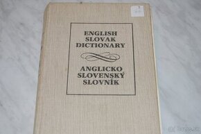 SLOVNÍK anglicko -slovenský , slovensko - anglický