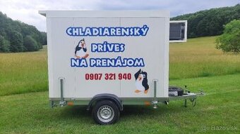 Chladiarensky príves - vozík - prenájom