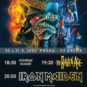 Iron Maiden Praha 31.5.2025