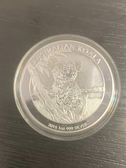 Strieborná minca 1 Oz Koala 2015 - 1