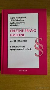 Predám - Trestné právo hmotné