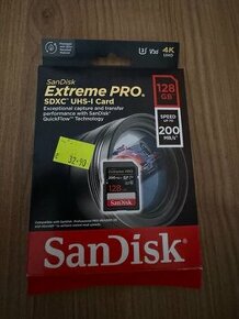 Pamäťová karta SanDisk EXTREME PRO SDXC UHS-I Card 128gb