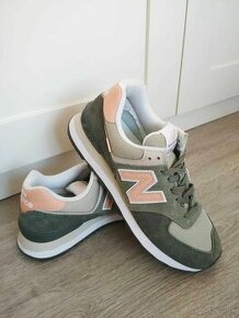 Dámske zelené tenisky New Balance - 1