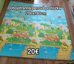 Obojstranná penová podložka 200x180cm - 1