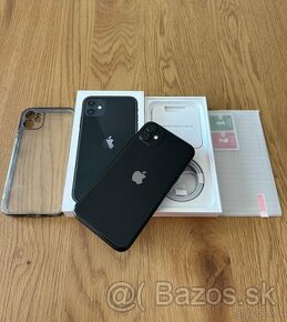 iPhone 11 128 gb black v záruke + komplet príslušenstvo - 1