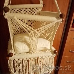 Hojdačka macrame