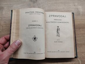 5 skautských kníh v 1 väzbe 1920-1923