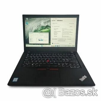 Lenovo ThinkPad T480 Intel Core i7-8650U 32 GB RAM 256 GB SS