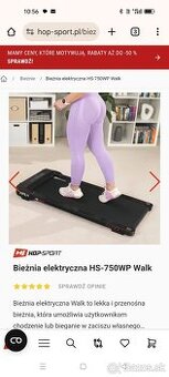 Bežecký pás HS 750wp walk od hop-sport