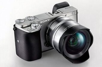 Sony a6100 Silver + Objektív + Príslušenstvo