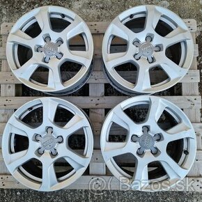 ORIGINÁL AUDI HLINÍKOVÉ DISKY 5x112 R16 - 1