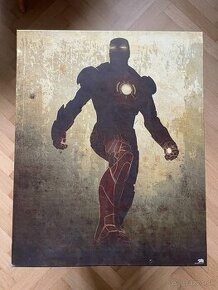 Iron Man poster plate kovovy obraz - 1