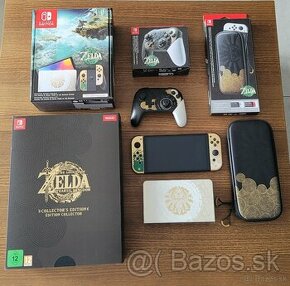 Nintendo Switch + Zelda ToTK Collectors' Edition