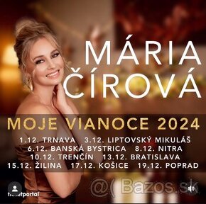 Vianočný koncert  Márie Čírovej