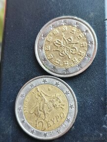 2 eurové mince (zberateľské,vzácne)