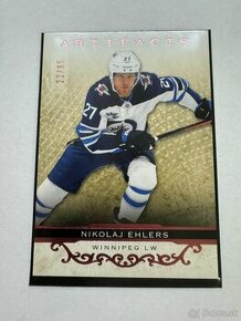 2021-22 Artifacts Hockey Nikolaj Ehlers pink parallel 22/65