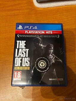 Predám hru The Last of US CZ Remastered na PS4