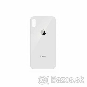 Apple iPhone X | Sklo batérie, kryt, zadné sklo Biele