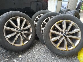 Chrómové disky 5x114,3 R19 pneumatiky 235/55 r19