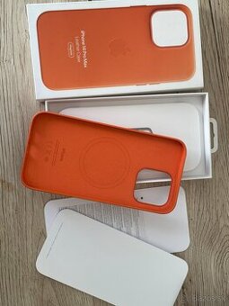 nový obal na iPhone 14 ProMax Leather + MacSAFE