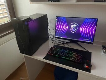 Herný PC + MSI monitor,klávesnica,myš