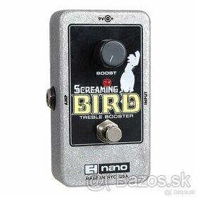 treble booster ehx screaming bird