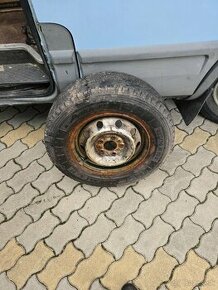 Predám letne pneumatiky s diskami 225/70R15C Michelin Iveco - 1