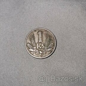 1 koruna 1942