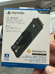 Nvme SSD WD Black SN850P 2TB - 1