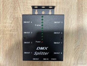 DMX splitter 8out