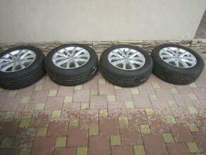 18" AL disky org. Š Kodiaq s let. pneu 235/55R18 Goodyear