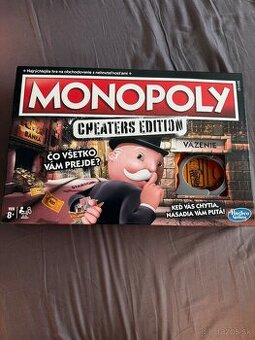 Spoločenská hra Monopoly cheaters edition