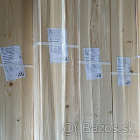 tatransky profil, dreveny obklad 12mm a 19mm