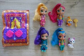 Bábiky a koberec z rozprávky Shimmer and Shine