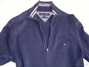 Tommy Hilfiger pánsky sveter premium bavlna M - 1