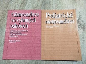 2xOŠETROVATEĽSTVO-1.Pediatrick ošetrovateľstvo r.2000--Mária