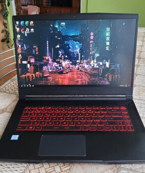 Herný MSI GF65, RTX 2060, i5-8300H, 16GB, až 1,5 GB ssd